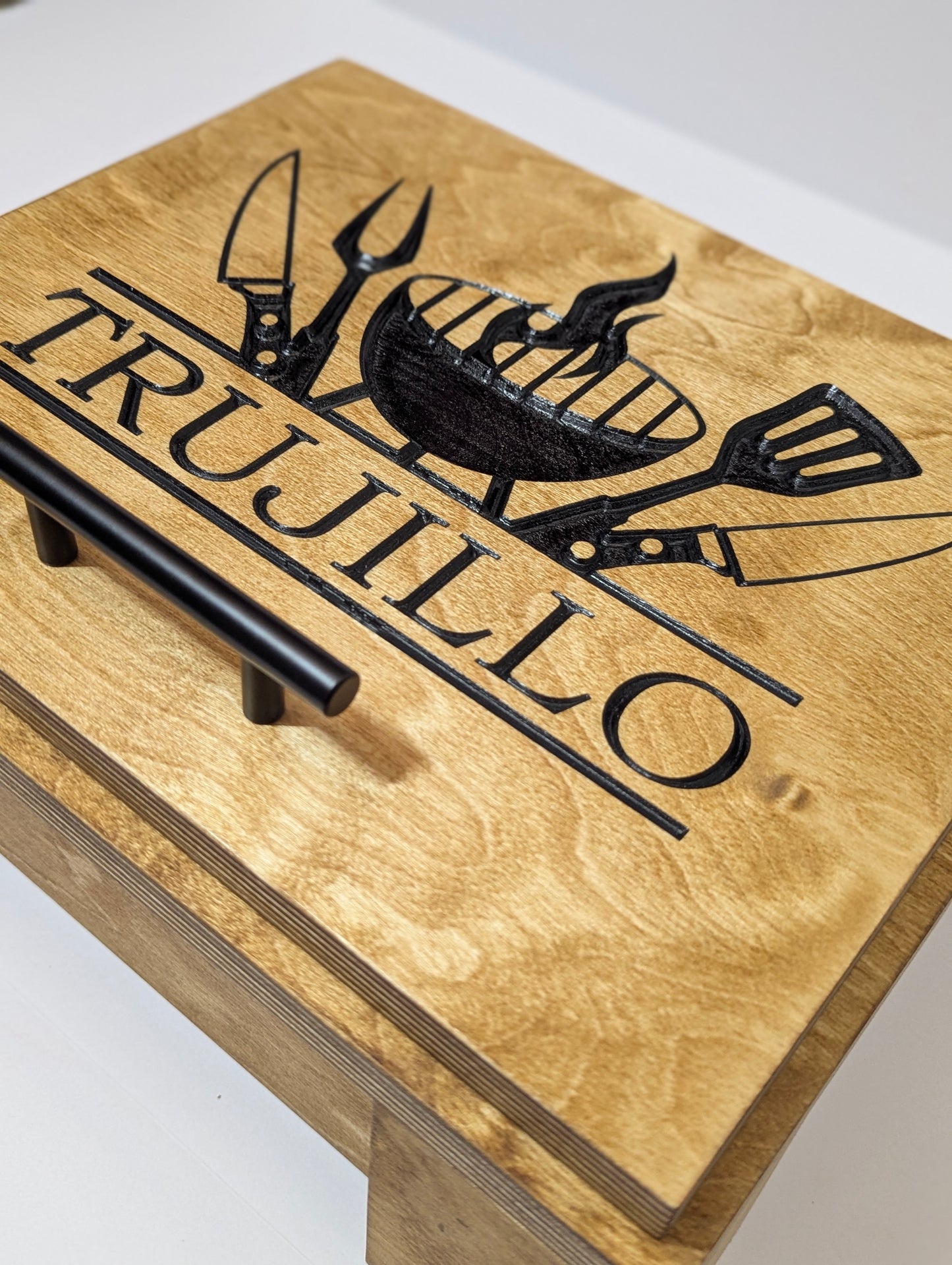 BBQ Gift Set – Personalized BBQ Box + Utensil Kit Combo (All-American Set)